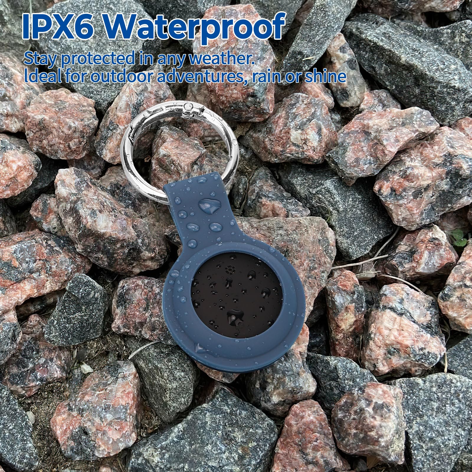 Porta AirTag Per Portafoglio Ridge - Design In Fibra Di Carbonio Con Protezione RFID - Foto 9