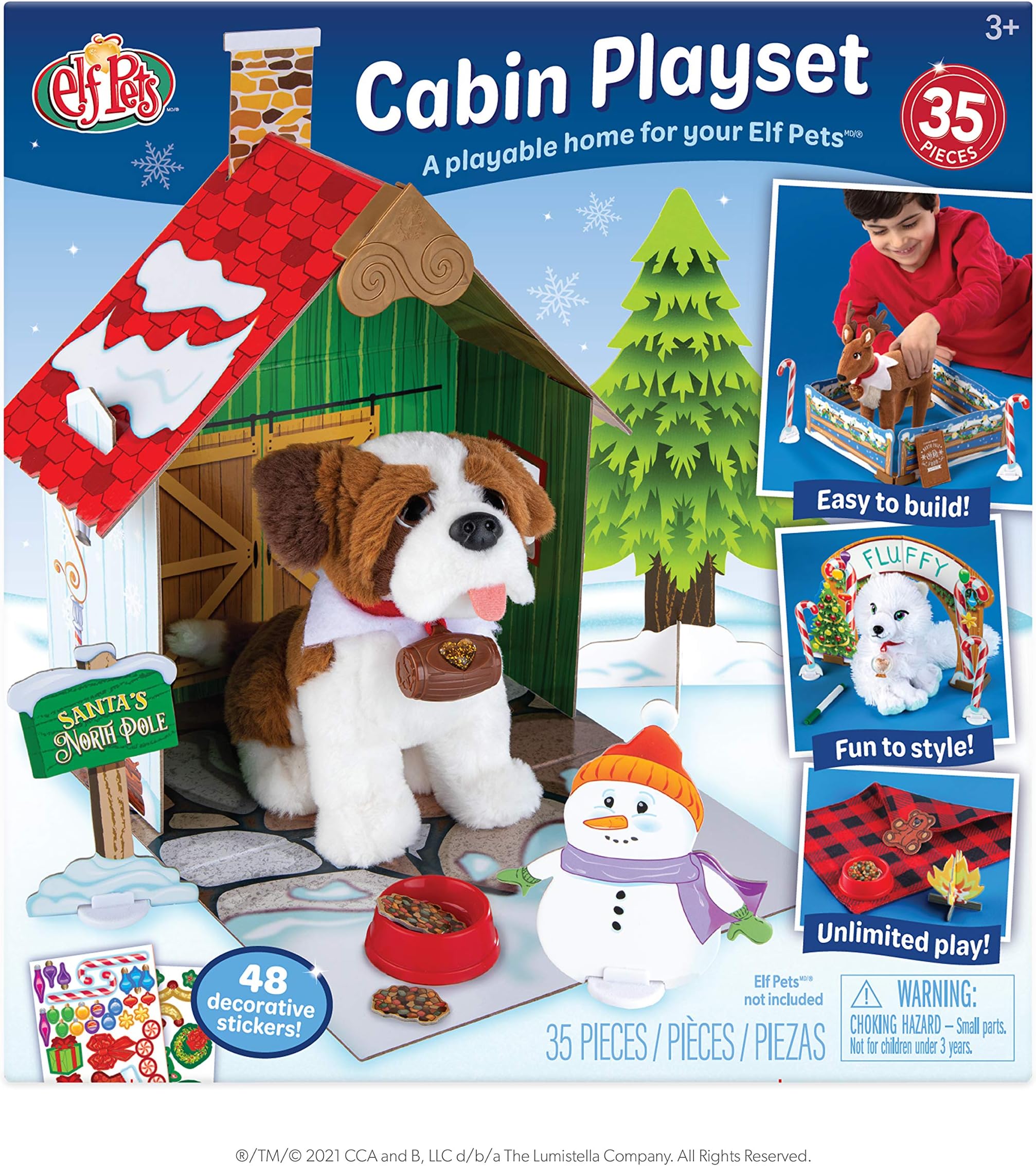 The Elf on the Shelf Cabin Playset