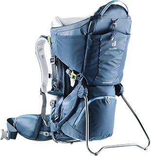 Deuter Kid Comfort Child Carrier Backpack - Ventilated Hiking Carrier for Toddlers & Outdoor Adventures