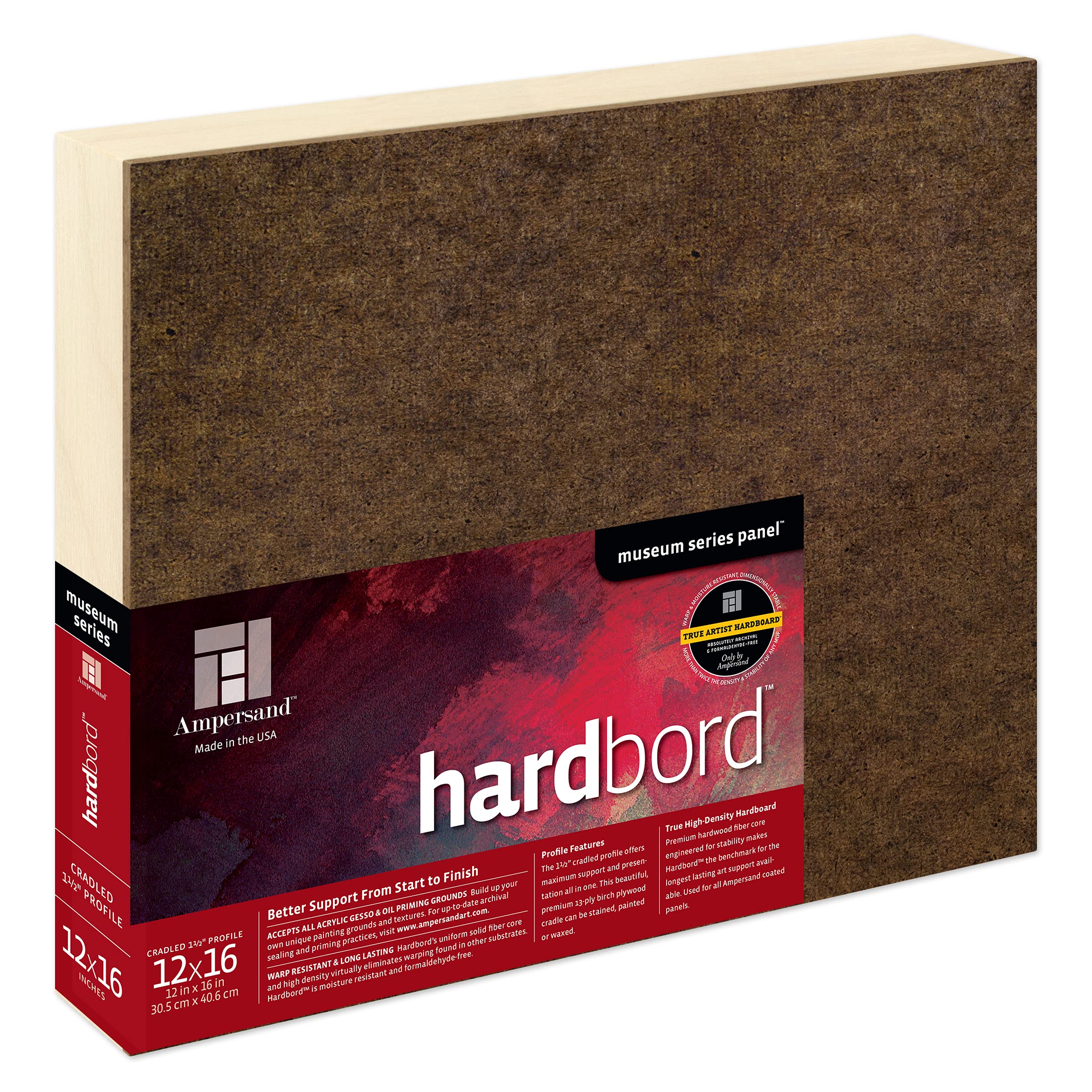 Panneau bois bouleau Ampersand rigide anti-déformation 30x40