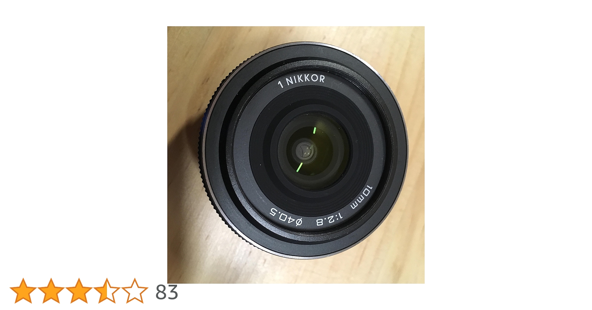 Amazon.co.jp: Nikon 単焦点レンズ 1 NIKKOR 10mm f/2.8