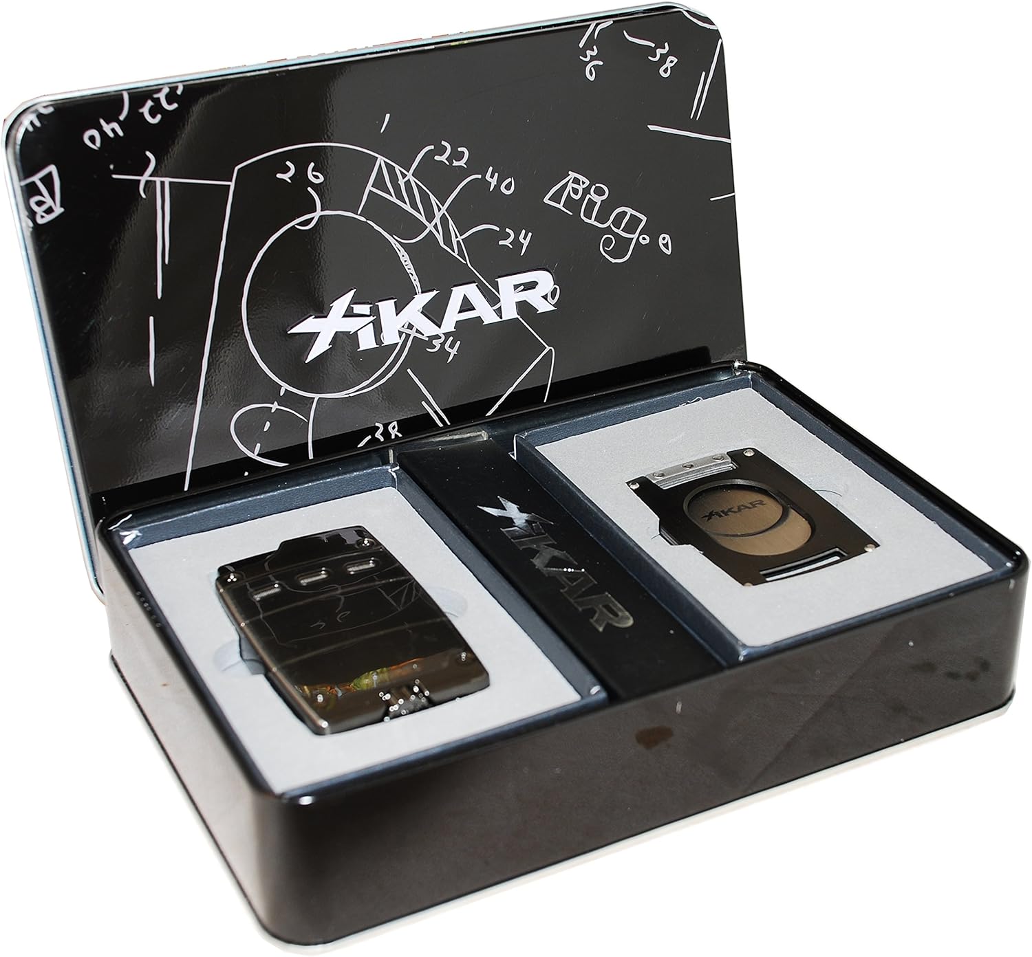 XIKAR Ultra Gunmetal Lighter and Cutter