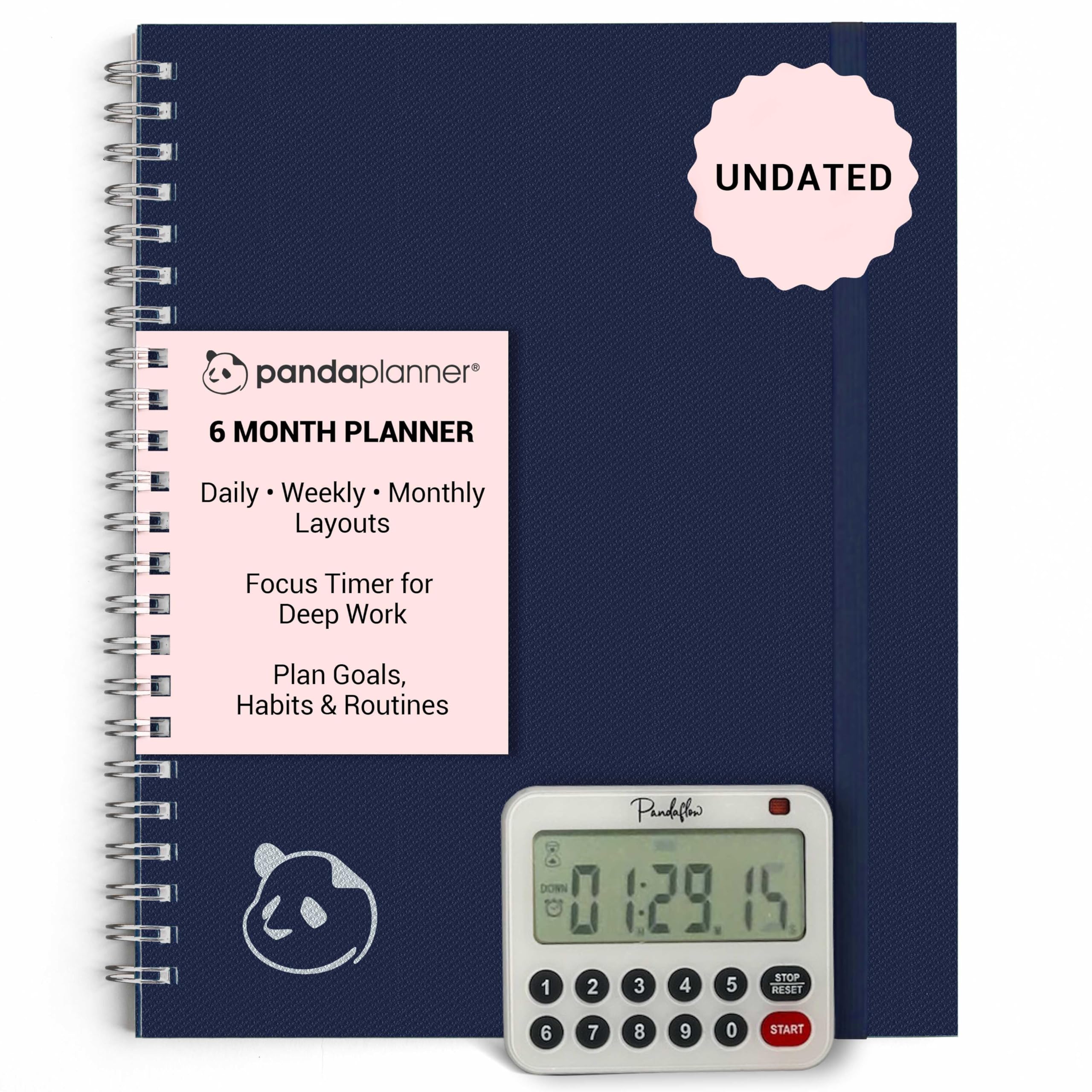 Amazon.com : Panda Planner 2026 Ultimate Luxury 6-Month Undated