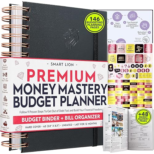 Budget Planner and Monthly Bill Organizer + Cash Envelope Buget Sytem | Finance Planner, Bill Payment Tracker & Money Saving with Productivity App | Money Mindset for Attracting Financial Abundance