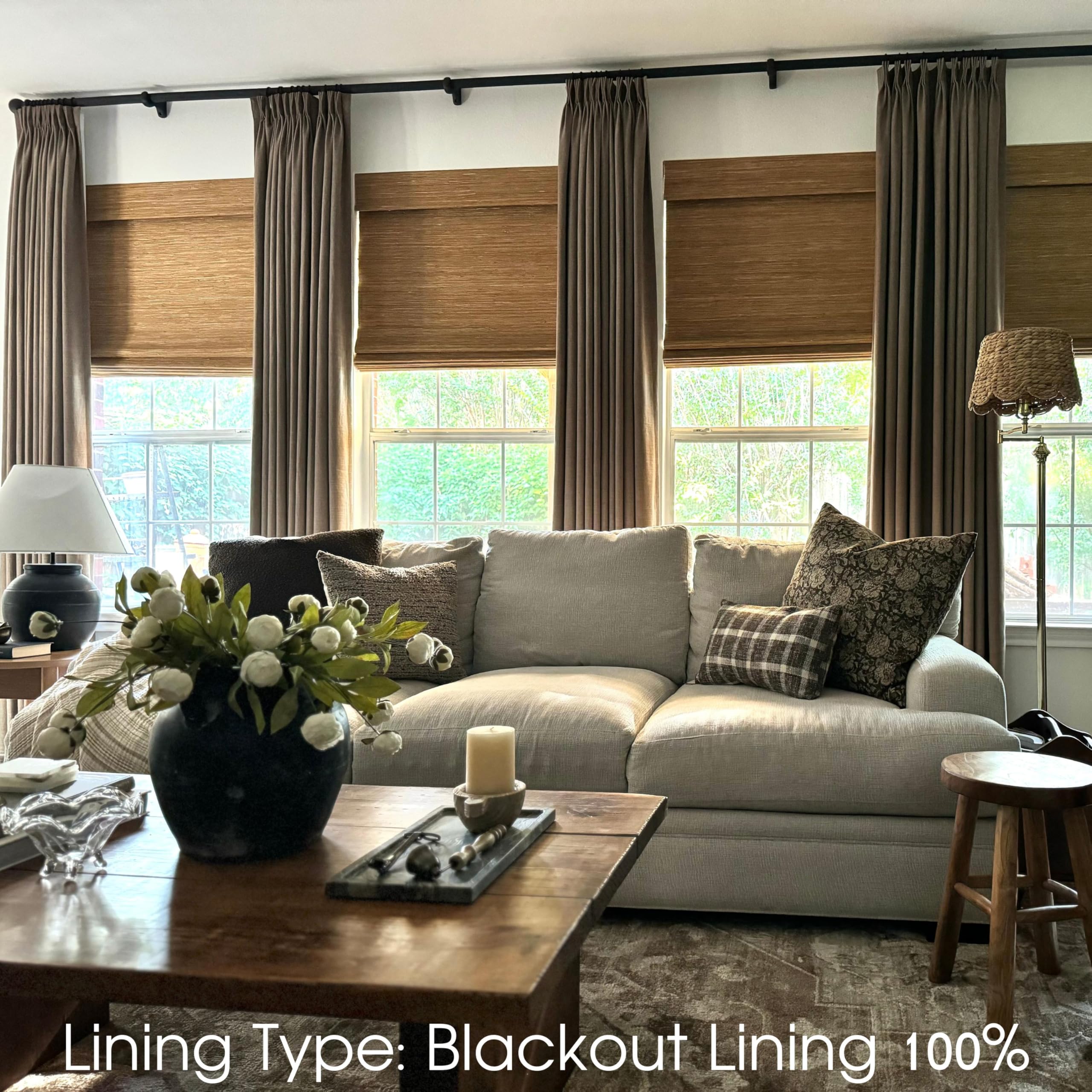 Amazon.com: TWOPAGES Cordless Roman Shade, Light Filtering