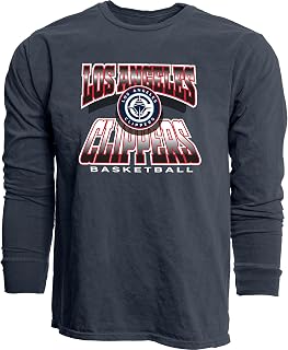 NBA Officially Licensed Long Sleeve T-Shirt Ringspun Team Color Icon
