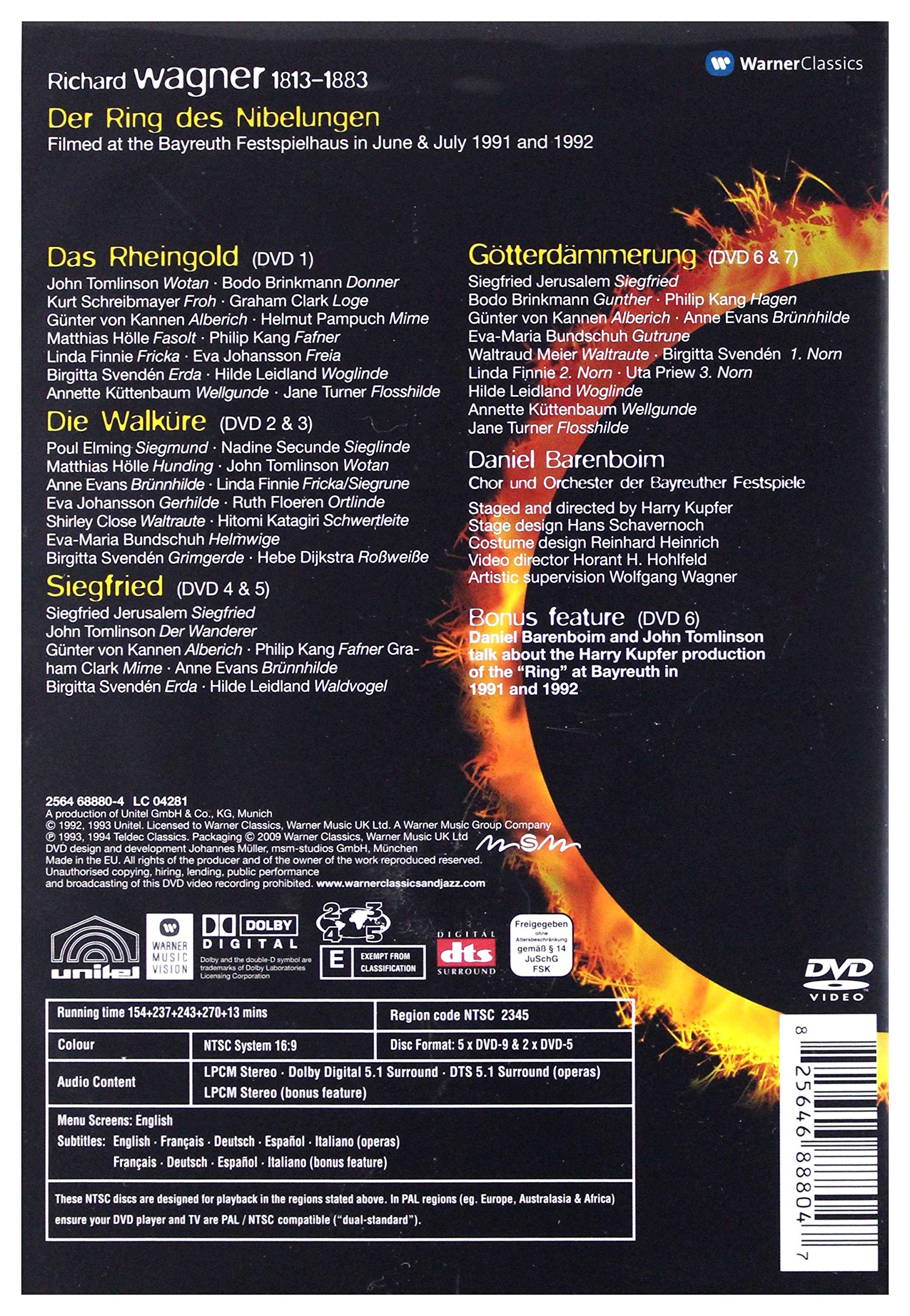 Richard Wagner: Der Ring des Nibelungen (7 DVDs)