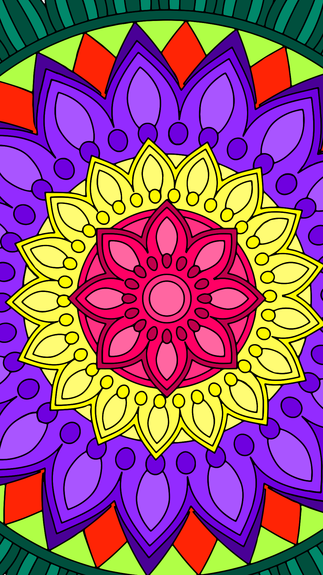 Mandala Color by Number - Adult Coloring Book - App on Amazon Appstore