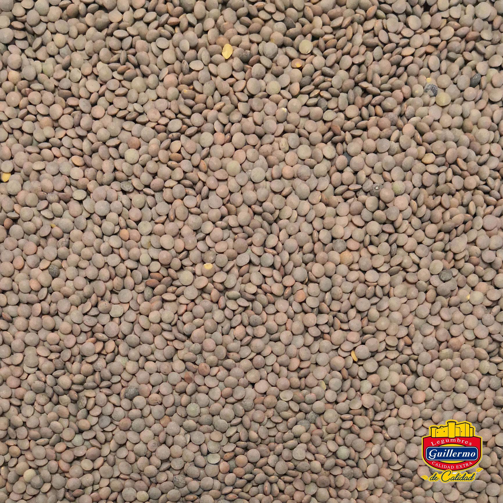 Lenteja pardina Paquete 1 kg Calidad Extra