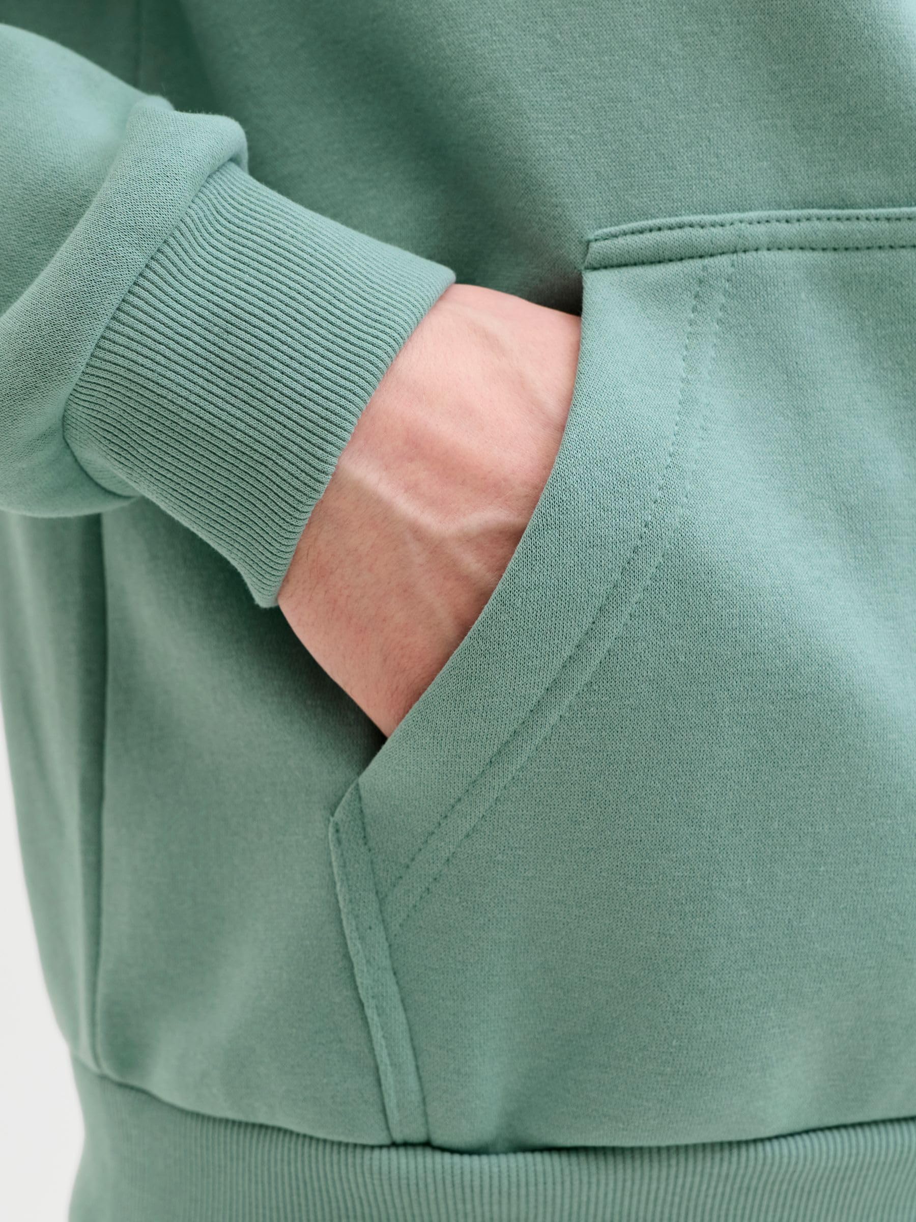 JACK & JONES Sweat à Capuche zippé Sweat à Capuche zippé Uni