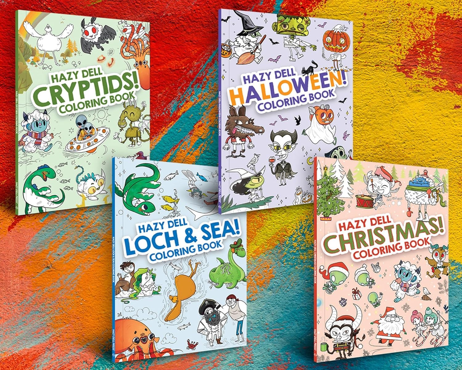 Hazy Dell Cryptids! (Hazy Dell Coloring Books, 1) - Image 6