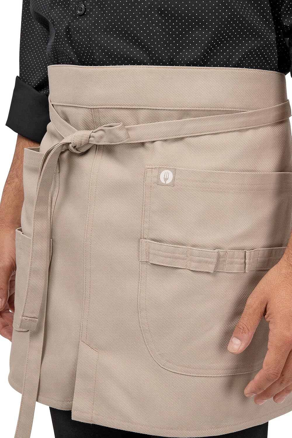 Chef Works Unisex Logan Half Bistro Apron
