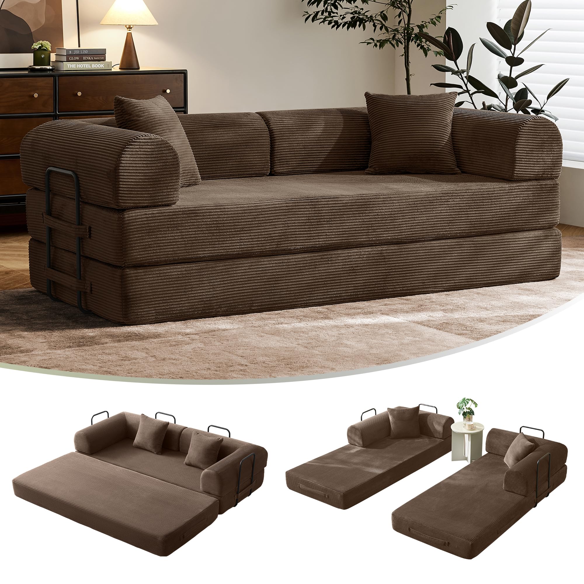 SAVENICA 79 Convertible Sofa Bed