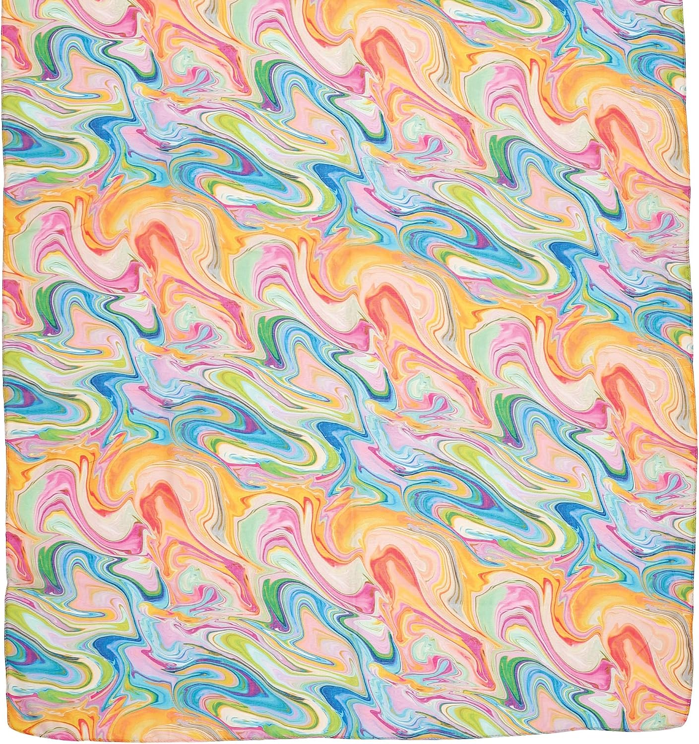 Enesco Izzy and Oliver EttaVee In the Groove Marbled Fashion Scarf, 70 by 35 Inch, Multicolor