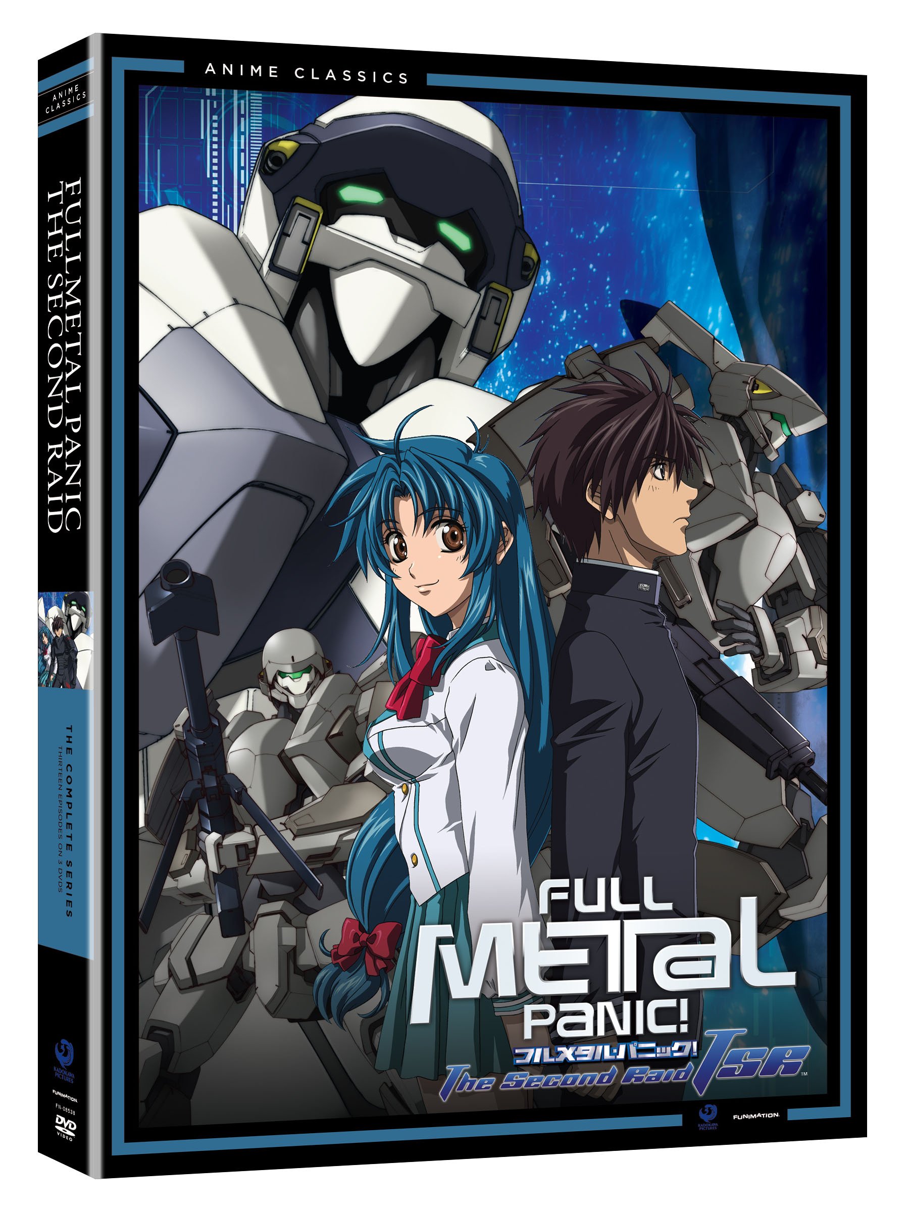 フルメタル・パニック the second raid DVD全巻セット +ova Amazon.com: Full Metal Panic!: The Second Raid (Classic)