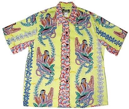 Amazon.com: Kamehameha Lei Lady Vintage Original Men's Retro