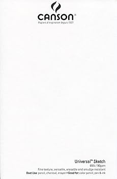 Amazon.com: Canson 702-193 Universal Sketch Pad, Side Wire