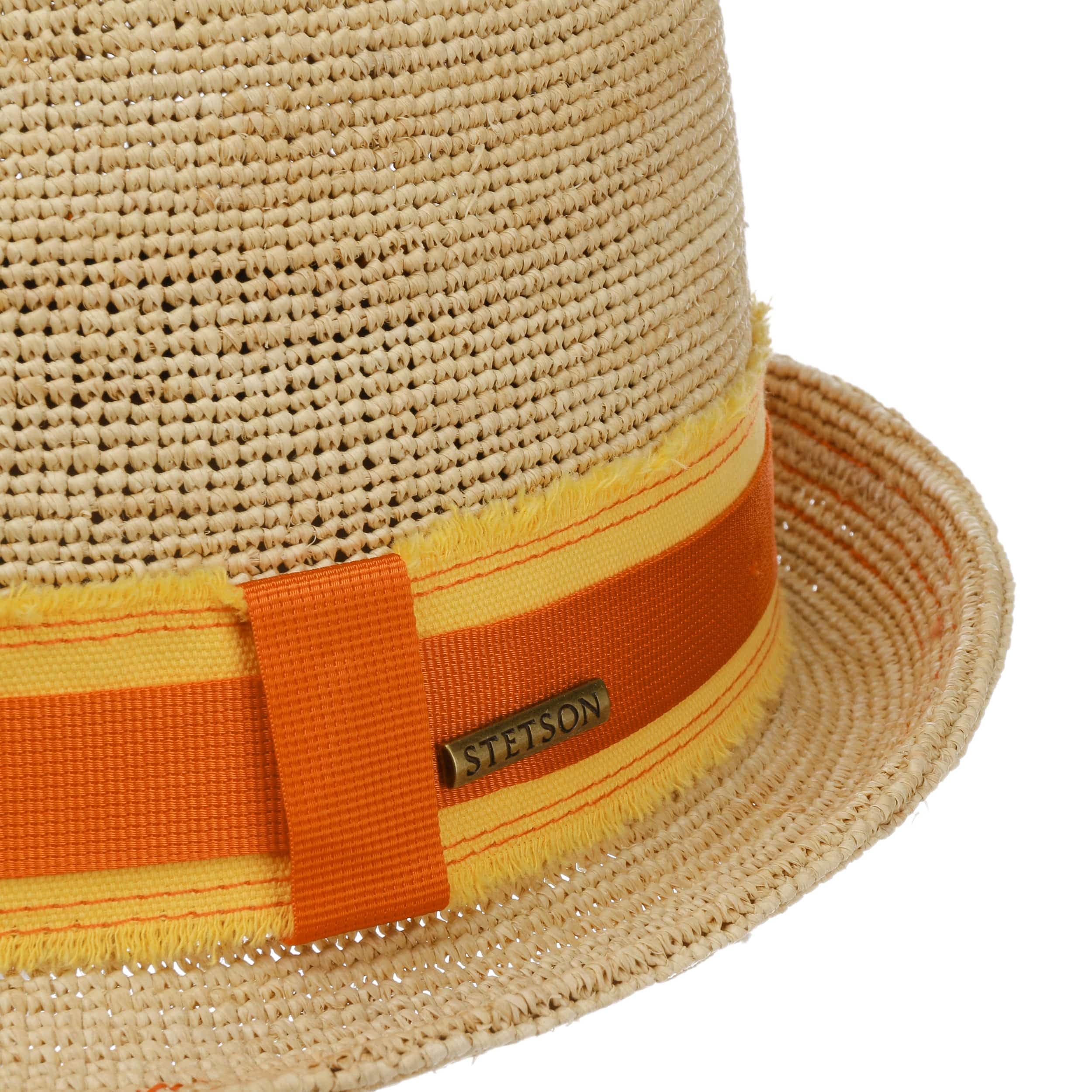 Stetson Crochet Trilby Raffiahut Casual Unisex Frühjahr Sommer