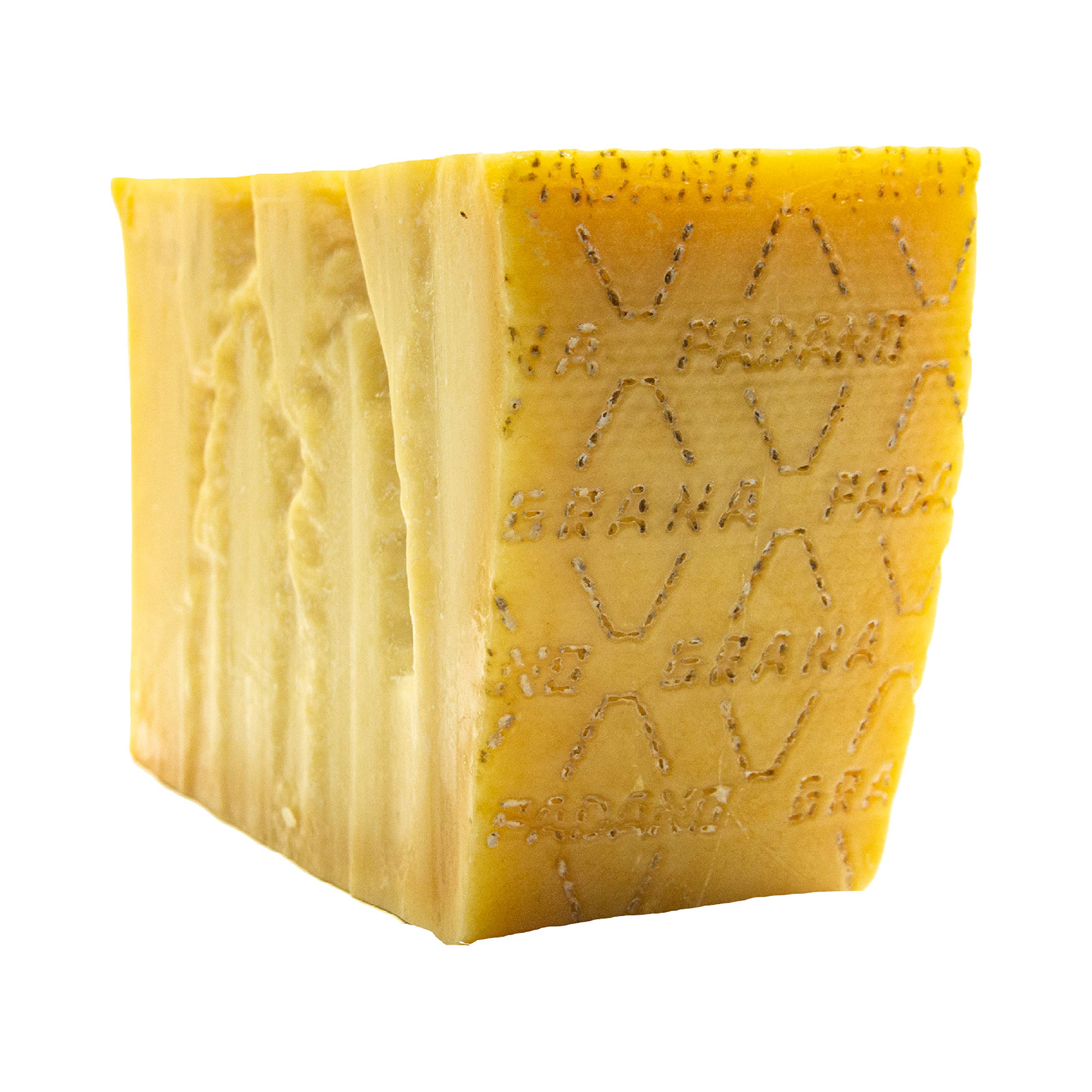 AGRIFROM GRANA PADANO 1kg formaggio-italiano-Hartkäse DOP Italienischer-Käse am Stück über 10 Monate gereift mit g.U.-Siegel zum Reiben würzig aromatisch