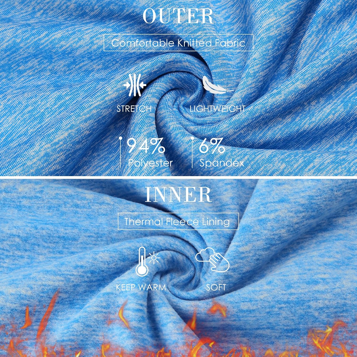 Kimmery Womens Half Zip Fleece Sweatshirt for Women Pullover Sweatshirts with Kangaroo Pocket Athletic Daily Outfits - Image 4