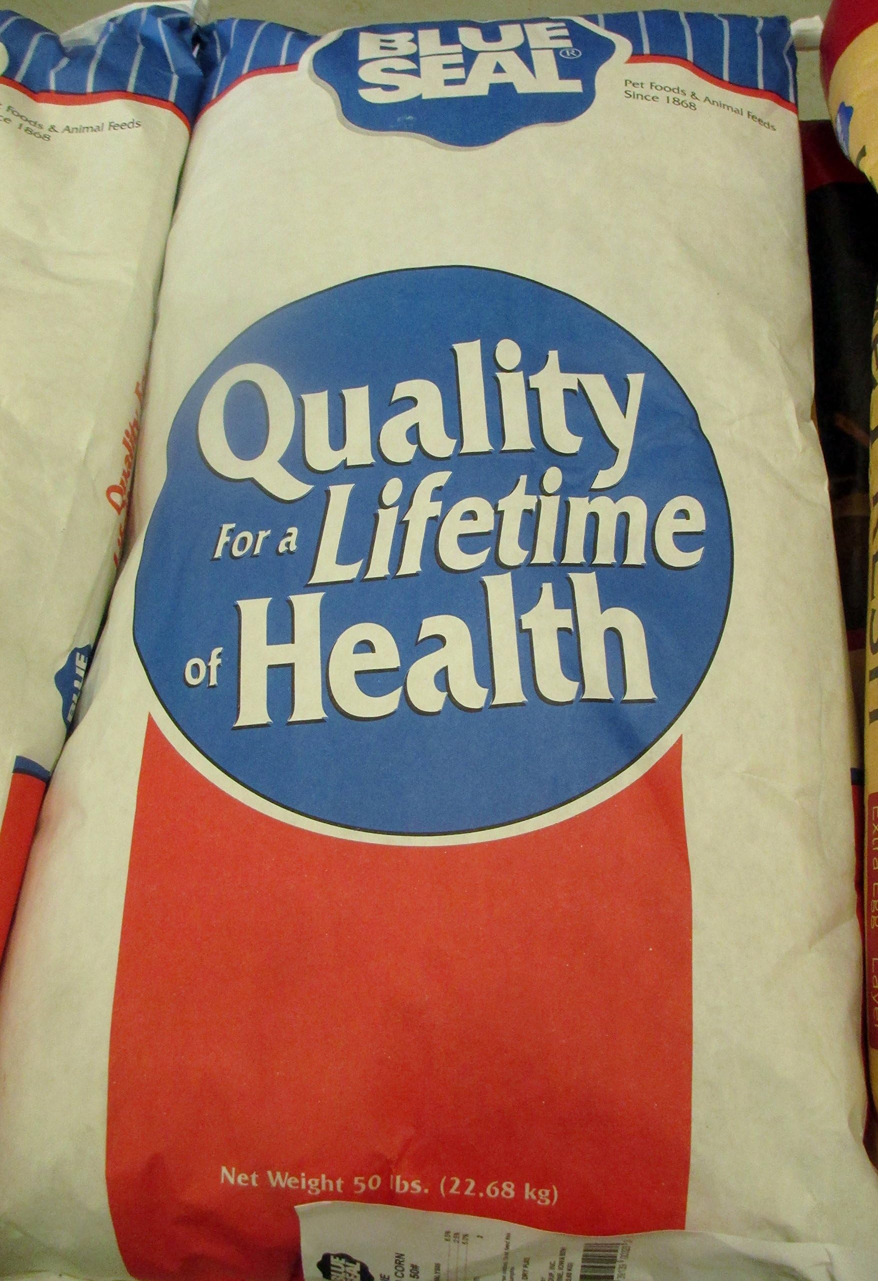 Kent Nutrition Blue Seal Whole Corn 50 Lbs. Made in U.s.a.
