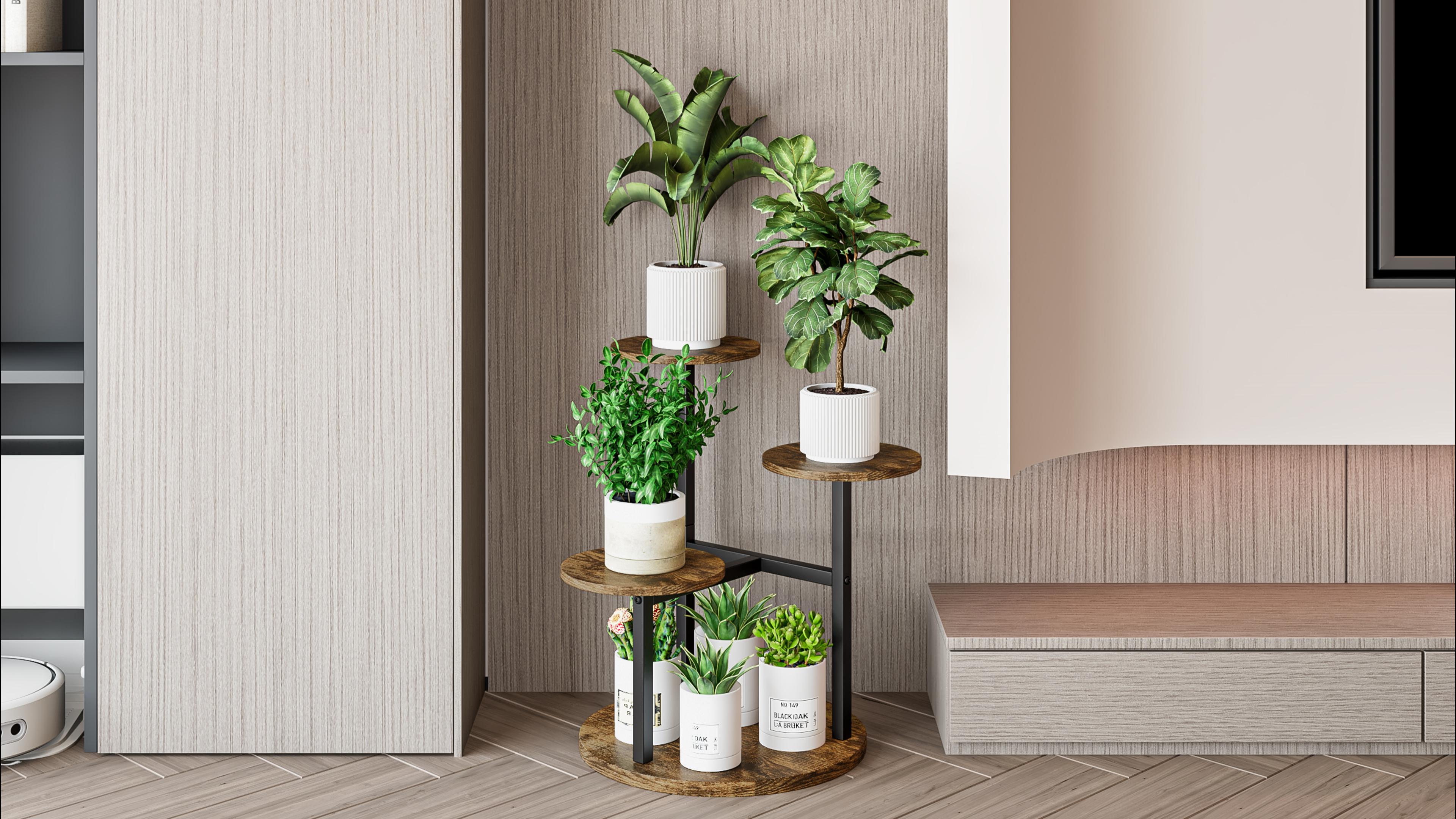 Amazon.com: INGIORDAR Plant Stand Indoor Outdoor Corner Plant