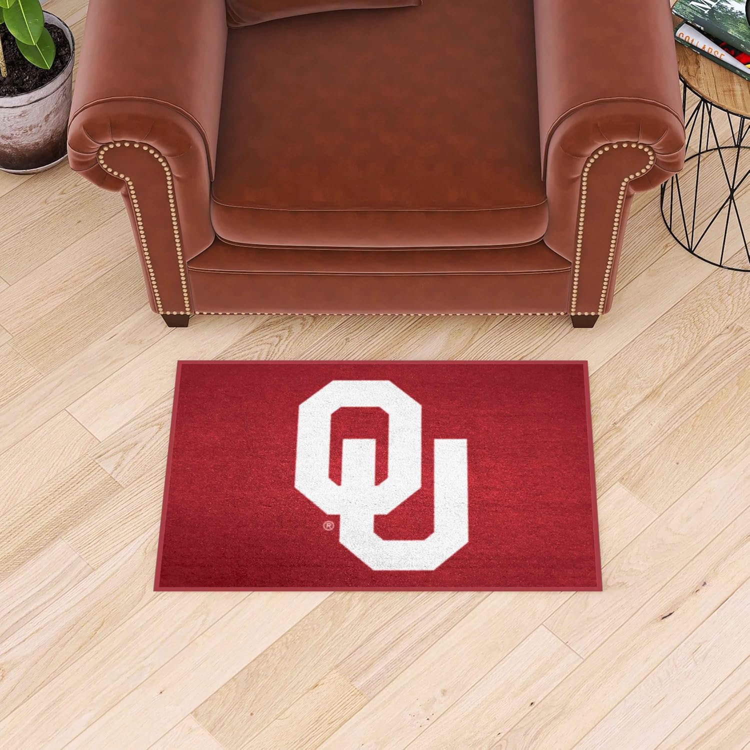 FANMATS Oklahoma Sooners Starter Mat Team Colors