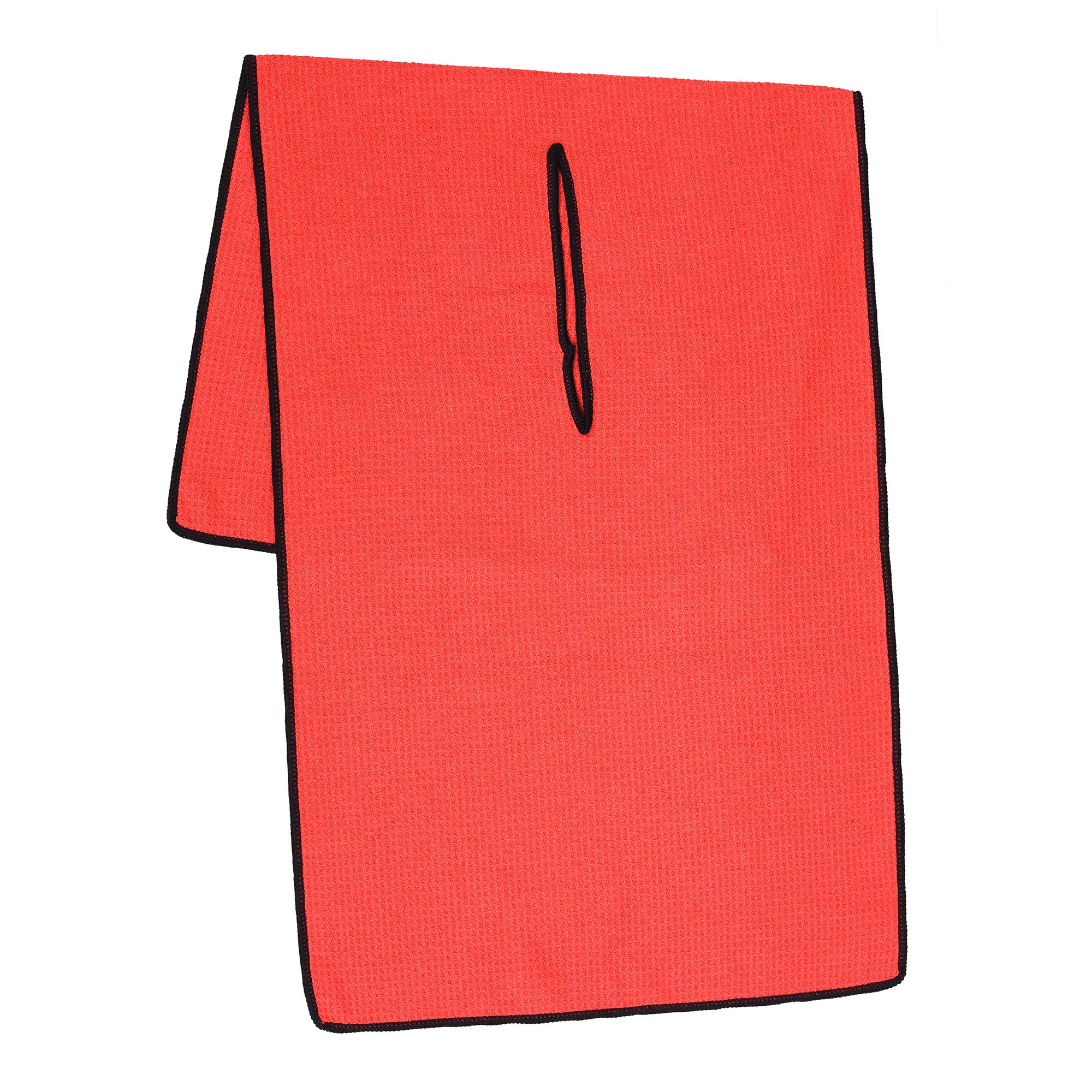 Serviette en microfibre Mile High Life pour chariot de golf drap de sport rouge