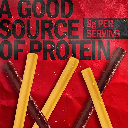 Miniatura 3 de Jack Link's Paquete combinado original de carne de res y queso, palitos de carne y queso originales hechos con queso real de Wisconsin, 0.27 onzas