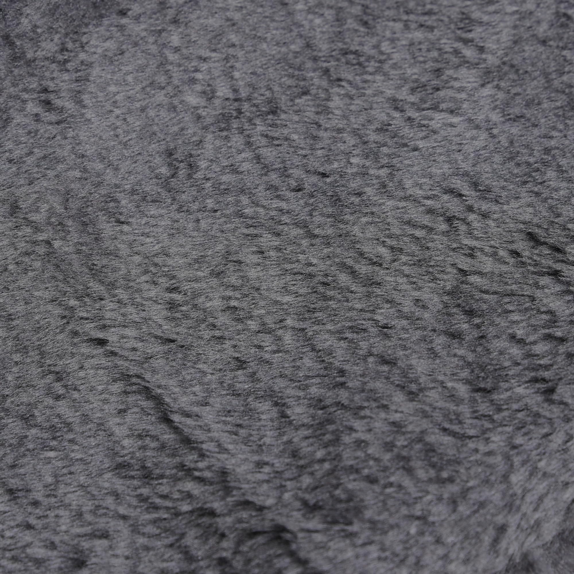 PawHut Scala per Cani a 4 Gradini, 60x35x44 cm Scaletta per Cani e Gatti di 10 KG in Tessuto Vellutato Sfoderabile e Lavabile, Grigio Scuro