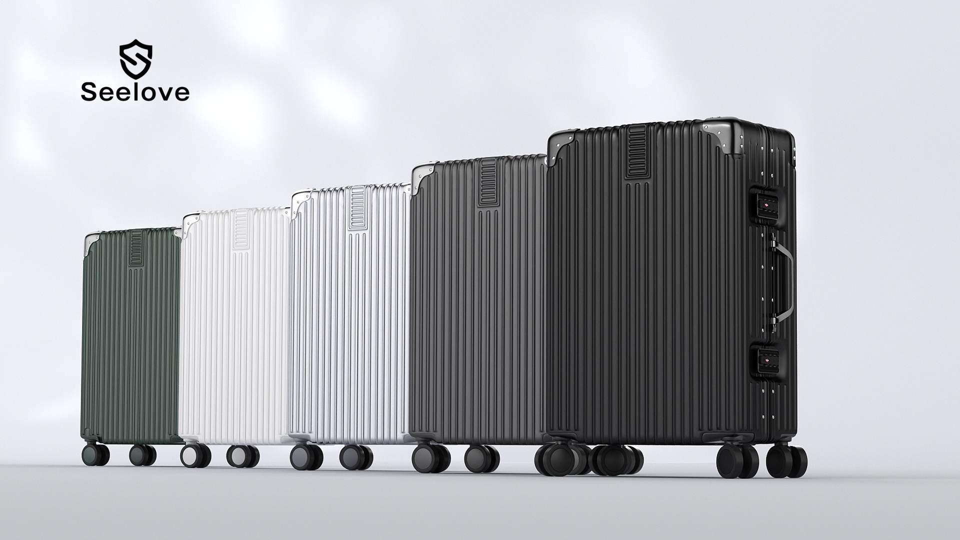 Amazon | [Seelove] スーツケース キャリーケース 機内持ち込み ABS+PC