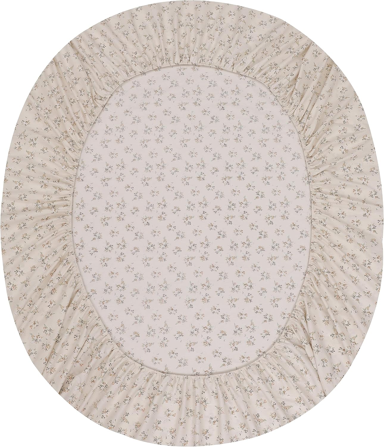 RUVANTI 100% Cotton Sheets – Queen Size Percale Bedding, Cooling & Breathable Floral Design, Durable with a Crisp, Soft & Comfortable Feel, 16" Deep Pocket, 4-Piece Set, Twin Spring - Image 9