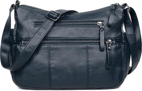 VOLGANIK ROCK Purses for Women Soft PU Leather Shoulder Bag Ladies Crossbody Purse and handbags Lightweight Pocketbook