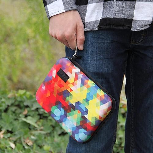 Miniatura 7 de USA GEAR Estuche de viaje de insulina  Bolsa para diabéticos con carcasa rígida protectora exterior, cremallera y correa para la muñeca  Estuche de