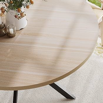 ★mi★ColemanNaturalWoodRollTable 90 Amazon.com - ChooChoo 47.2 Inch Round Dining Table for 4