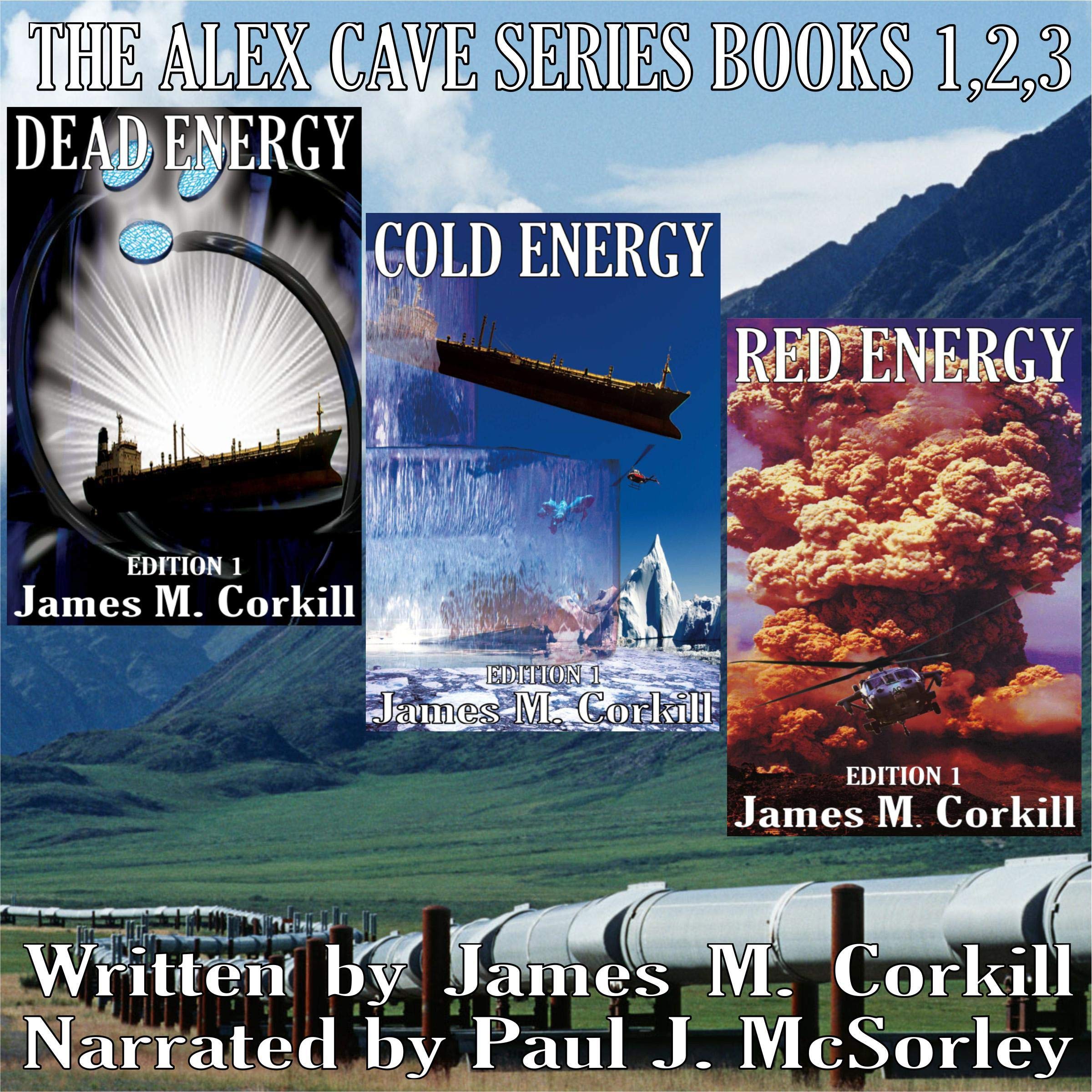 Cover art for The Alex Cave Series, Books 1-3