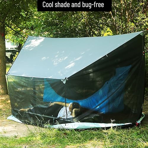 Miniatura 3 de Preself Screen House for Hammock Canoe Picnics Backyards Backpacking Camping Beach in Summer