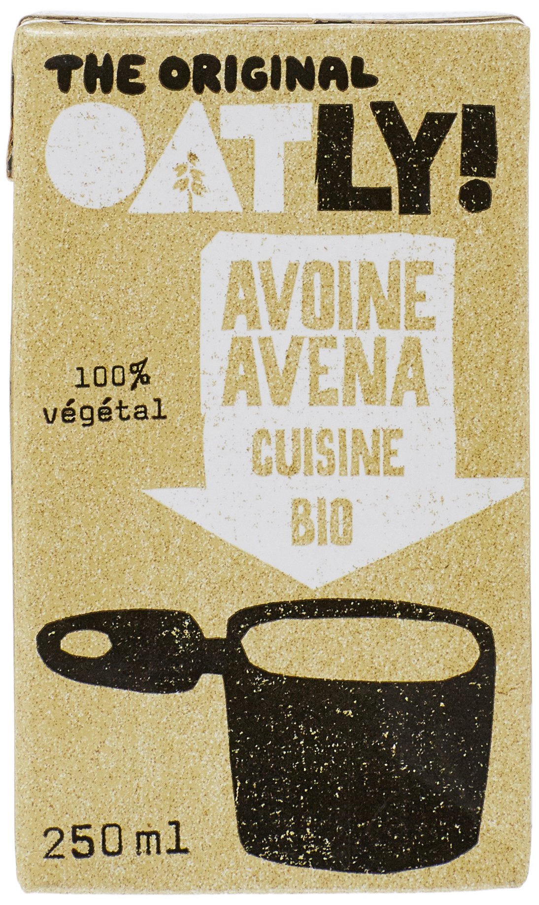 Oatly 7394376615887 Crème Liquide d'Avoine 250 ml - Lot de 6
