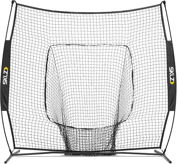 SKLZ Portable Baseball & Softball Hitting Net - Train Anywhere, Anytime | Durable & Easy Setup Skill Levels | Boosts Acc