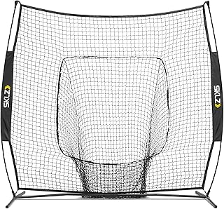 Portable Baseball and Softball Hitting Net with Vault