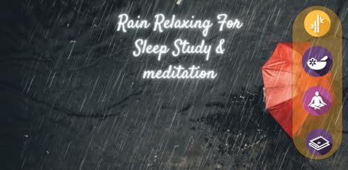 Relaxe de chuva: sons suaves de chuva para dormir, estudar e meditar