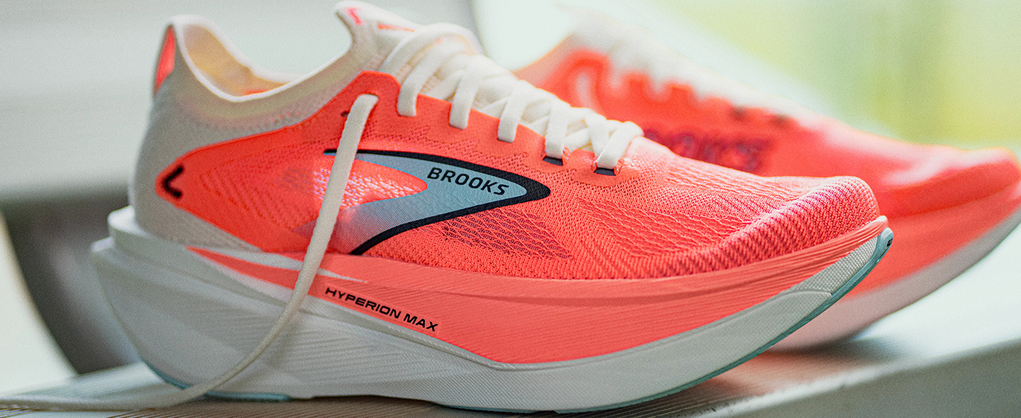 【BROOKS】 ハイペリオンマックス3 レディース25cm Hyperion MAX 3 (ハイペリオンマックス3 ホワイト)