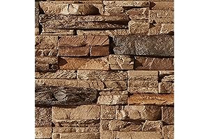 High-Density Polyurethane Faux Stone Wall Covering Panels for Interior and Exterior Decor...