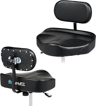 DW Drum Workshop CP9120AL 9000 Series Heavy Duty Air-lift Throne w/ Tractor Seat