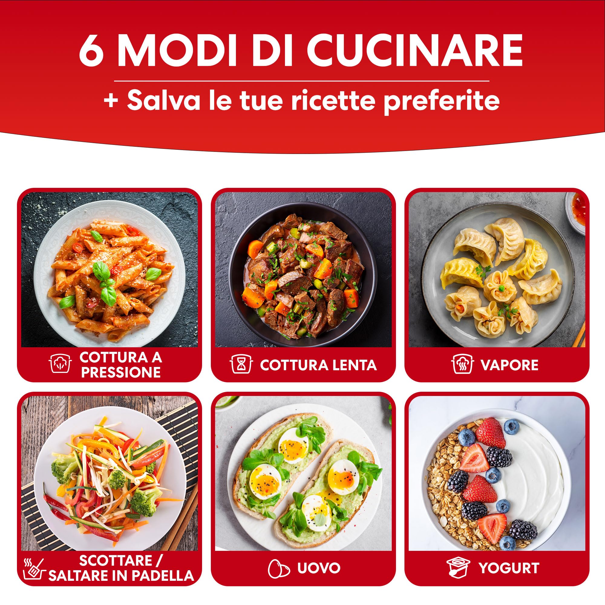 Instant Pot Multicooker XL 7.1L 7-in-1 Smart Cooker – pentola a pressione — immagine 5 di 16