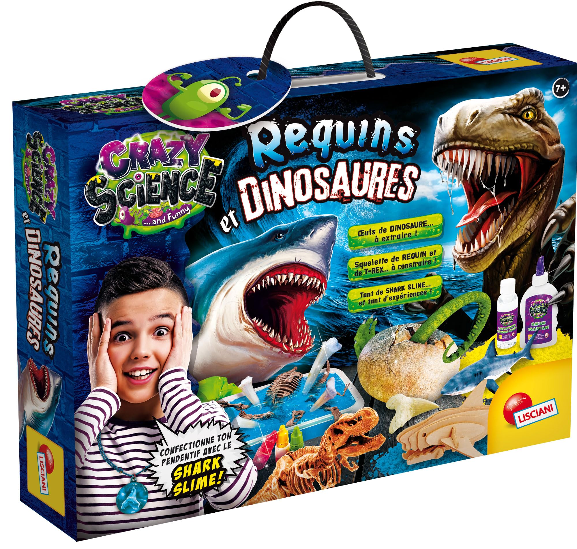 LISCIANI zestaw do budowania dinozaurów - realistyczne puzzle i konstrukcja