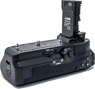 Wasabi Power Battery Grip Replacement for Canon BG-R10 and Compatible with Canon EOS R5, R5C, and R6