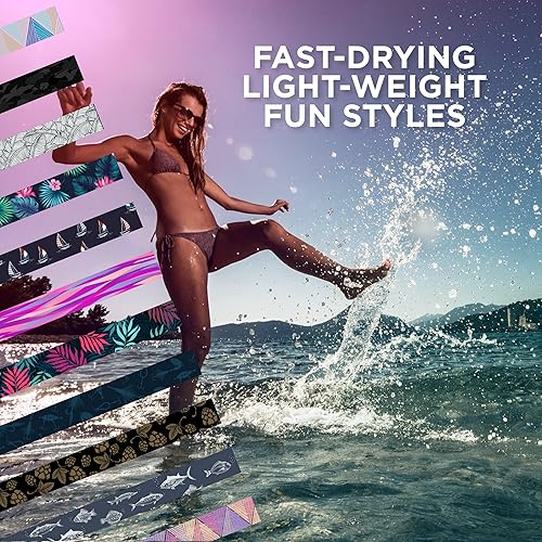 Miniatura 3 de Pilotfish Correa flotante para lentes de sol, retenedor de gafas de neopreno ligero de alta calidad, tamaño perfecto para hombres y mujeres