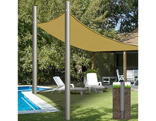 The Best Sun Shade Poles for Ground Use (Heavy Duty): [2024 Review]