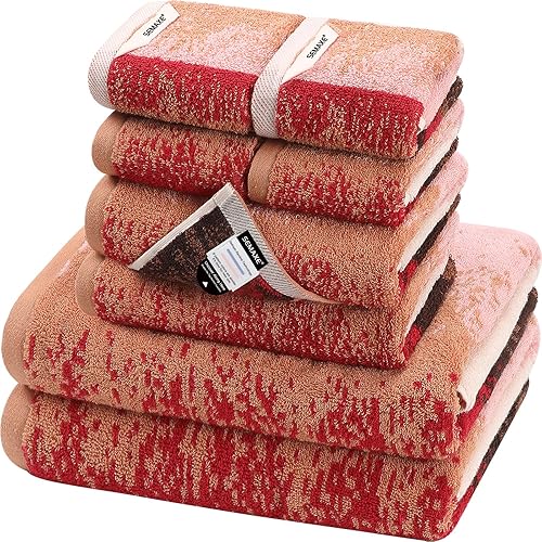 Miniatura 114 de SEMAXE Juego de 12 toallas de 100% algodón, 13 × 13 pulgadas, toallas suaves amarillas para la cara – súper absorbentes y de secado rápido, paño